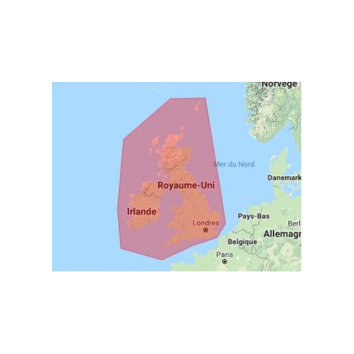 SnMap pour Adrena - Côtes Royaume Uni + Irlande