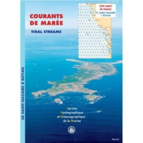 Shom pour Adrena - 559-UJC - Courant de marée : Côte Ouest de France, de Saint-Nazaire à Royan