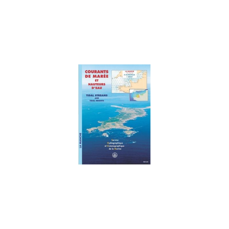 Shom pour Adrena - 564-UJC - Courant de marée : La Manche, de Dunkerque à Brest