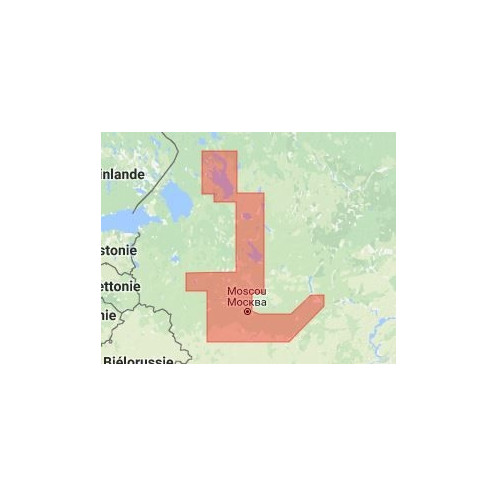 C-Map Max Megawide pour Adrena RS-M219 Moskva - Oka, Volga