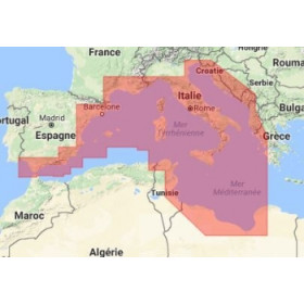C-Map Max Wide pour Adrena EM-M976 South-West European Coasts
