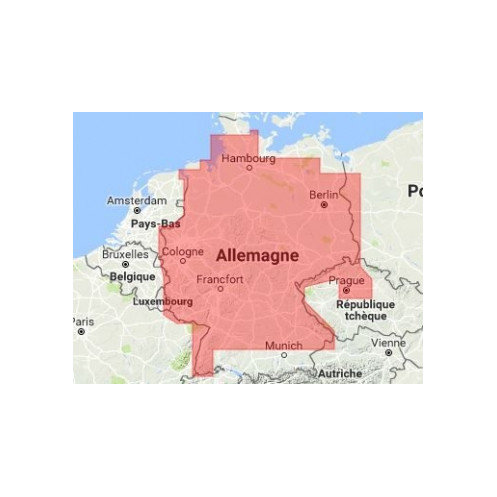 C-Map Max Wide pour Adrena EN-M080 Germany Inland