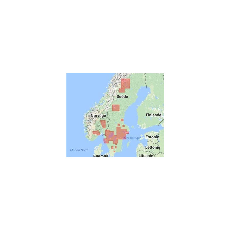 C-Map Max Wide pour Adrena EN-M590 Scandinavia Inland Waters