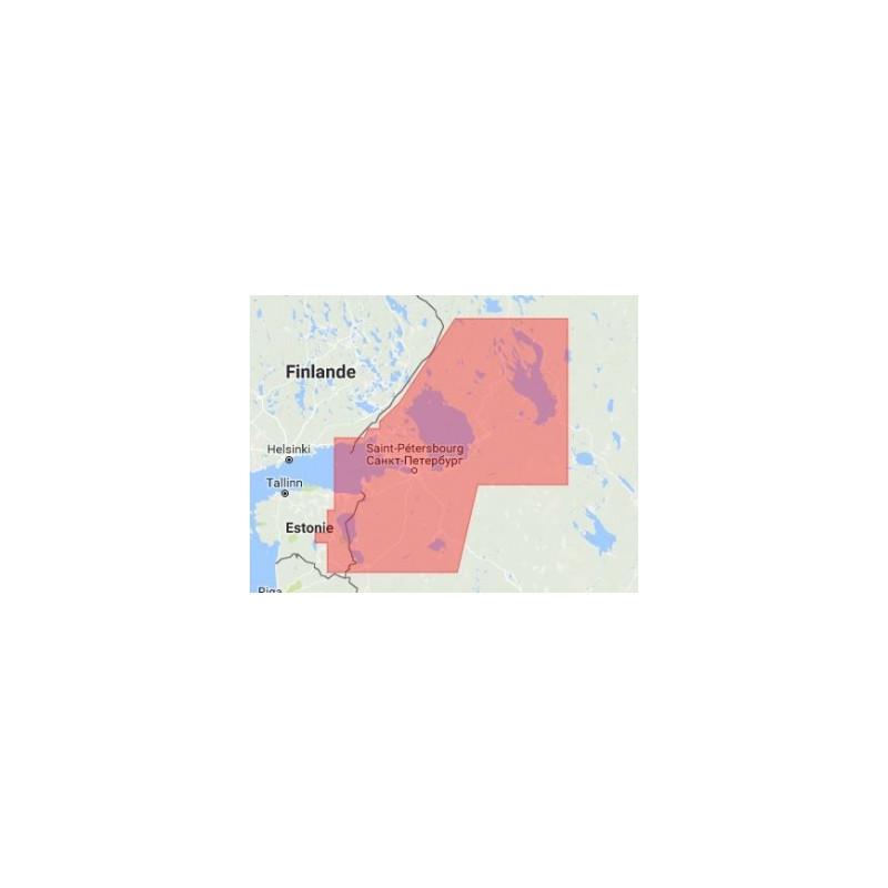 C-Map Max Wide pour Adrena EN-M604 Russian Lakes