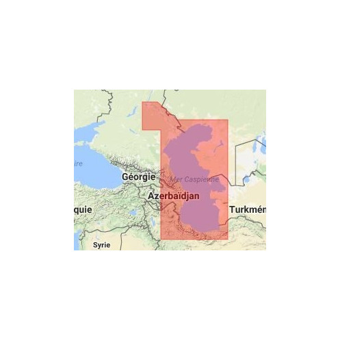 C-Map Max Wide pour Adrena RS-M215 Volgograd-Astrachan and Caspian Sea