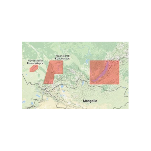 C-Map Max Wide pour Adrena RS-M217 Baykal and Siberian Lakes