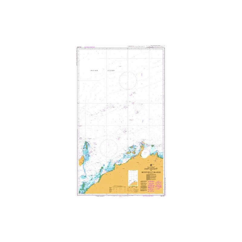 Australian Hydrographic Office - AUS327 - Port Walcott to Montebello Islands