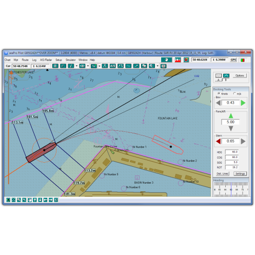 SeaPro 3000 Pilot sans carte (version destinée à l'usage des PPU - unités portatives de pilotage)