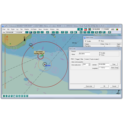 SeaPro 3000 Platform Protection sans carte (version destinée aux installations fixes en mer)