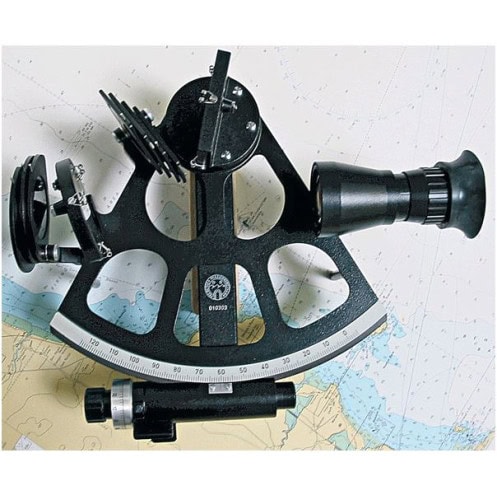 Sextant Freiberger Drum with full field horizon mirror Sextant Freiberger Drum with full field horizon mirror