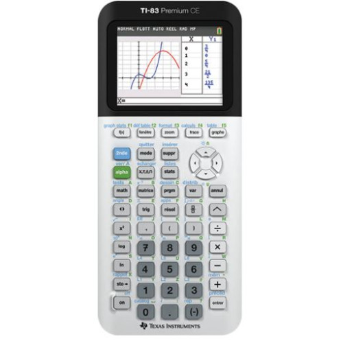 Texas Instruments 83 Prenium avec logiciels de navigation astronomique Navastro 200