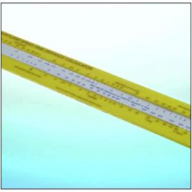 Règle à calcul distance et temps (petit modèle)