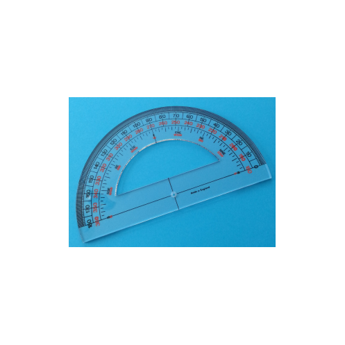 Rapporteur 6" 150 mm semi circulaire