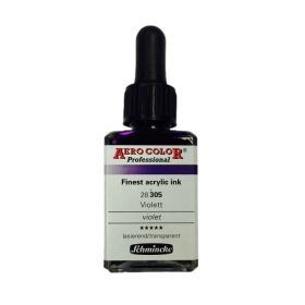 Aero color professional rawing ink bottle violet