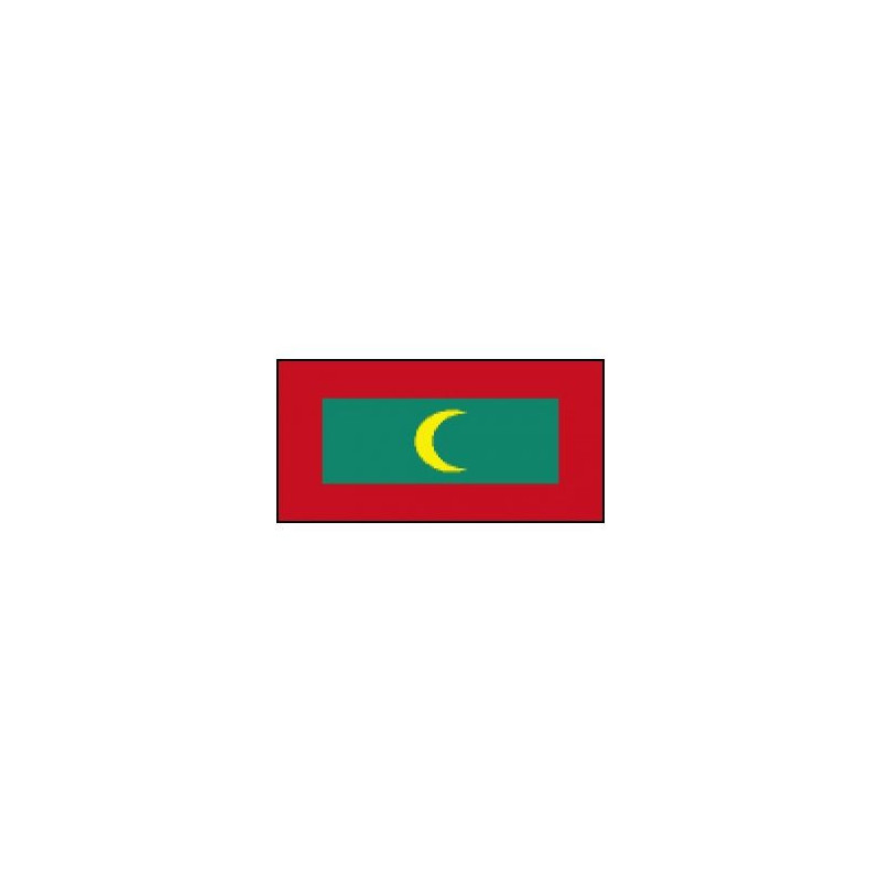Drapeau Maldives