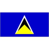 Drapeau Sainte Lucie
