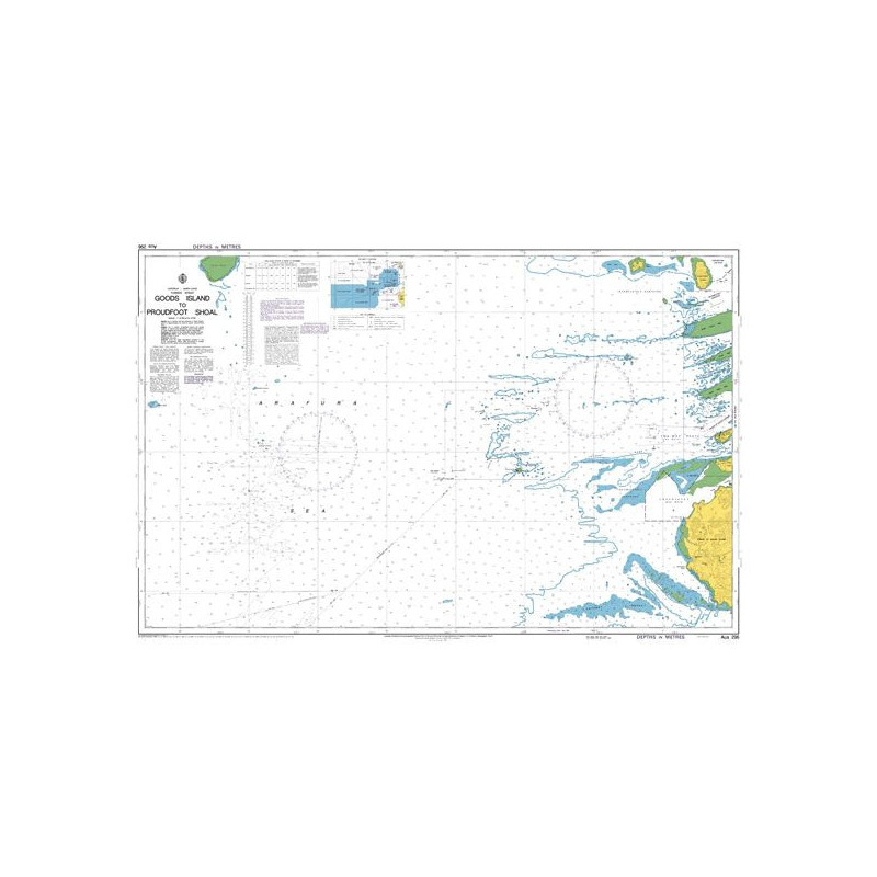 Australian Hydrographic Office - AUS296 - Prince of Wales Channel to Varzin Passage