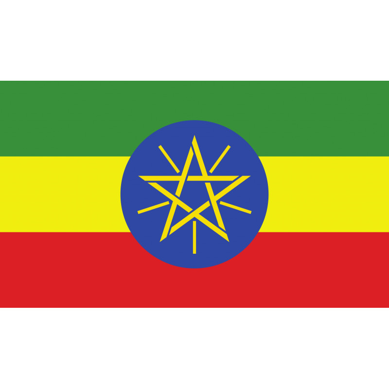 Drapeau Ethiopie