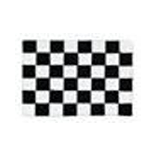 Black / white checkered flag - 60 x 90 cm