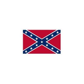 Confederate flag - 30 x 45 cm