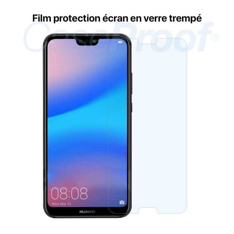 Protection écran en verre trempé pour Huawei P20 Pro