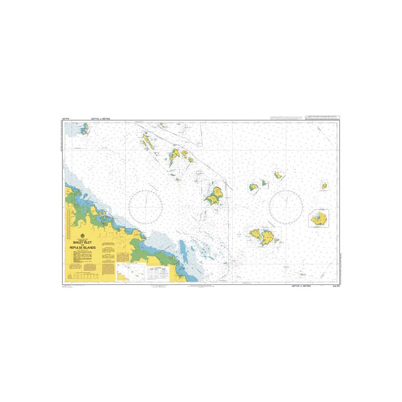 Australian Hydrographic Office - AUS251 - Bailey Islet to Repulse Islands