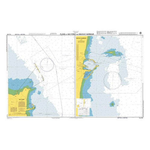 Australian Hydrographic Office - AUS250 - Plans of Hay Point and Mackay Harbour