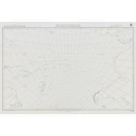 Admiralty - 5098 - South Pacific and southern oceans - gnomonic chart