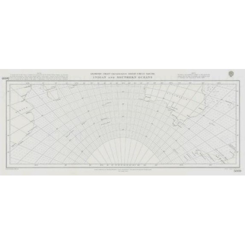 Admiralty - 5099 - Indian ans southern oceans - gnomonic chart Admiralty - 5099 - Indian ans southern oceans - gnomonic chart