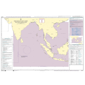 Admiralty - Q6112 - Maritime Security Chart - Karachi to Hong Kong