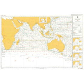 Admiralty - 5126 - planning chart - Routeing - Indien Ocean