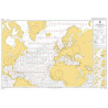 Admiralty - 5124 - planning chart - Routeing - North Atlantic Ocean