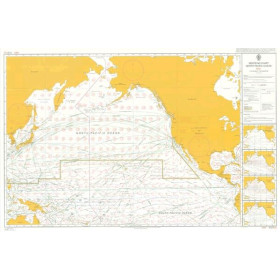 Admiralty - 5127 - planning chart - Routeing - North pacific Ocean
