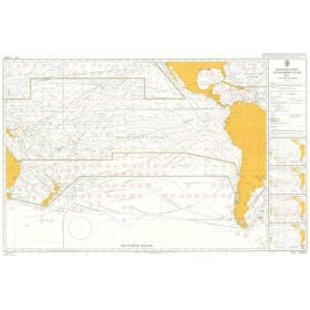 Admiralty - 5128 - planning chart - Routeing - South pacific Ocean