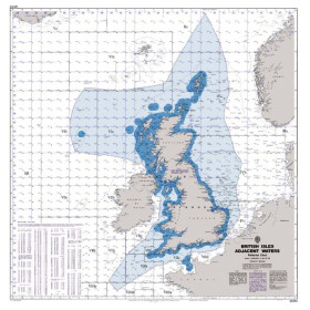 Admiralty - Q6353 - Fisheries Chart - British Isles