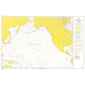 Admiralty - 5377 - Carte de déclinaison magnétique