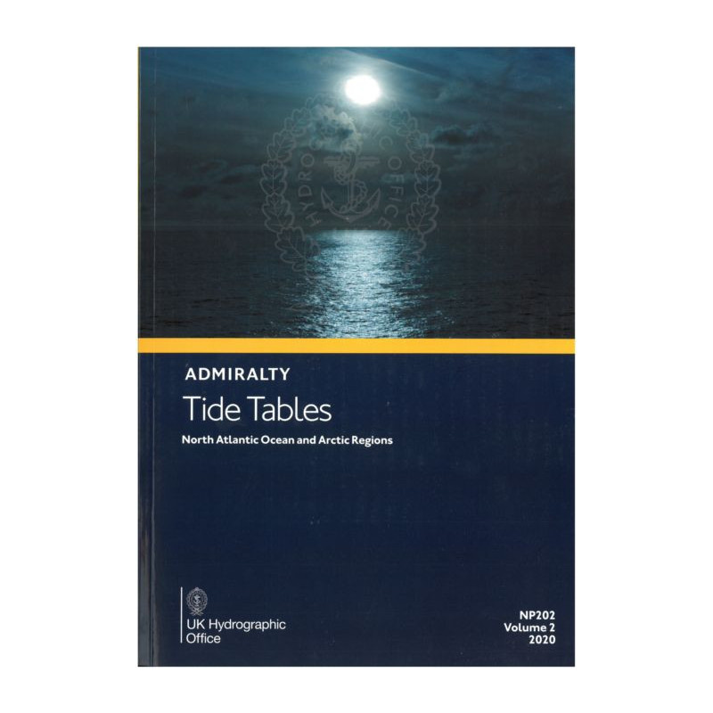 Admiralty - NP202 - Tide Tables Vol 2 North Atlantic Ocean and Arctic