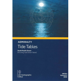 Admiralty - NP204 - Tide Tables Vol 4 South Pacific Ocean