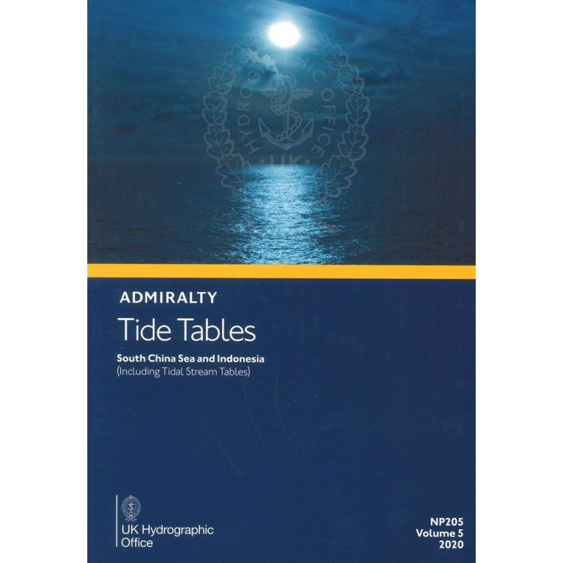 Admiralty - NP205 - Tide Tables Vol 5 South China Sea and Indonisia