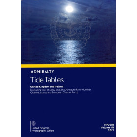 Admiralty - NP201B - Tide Tables Vol 2, United Kingdom. Excluding English Channel