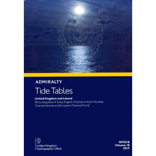 Admiralty - NP201B - Tide Tables Vol 2, United Kingdom. Excluding English Channel
