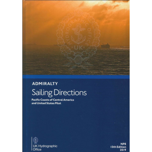 Admiralty - eNP008 - Sailing Directions: Pacific Coasts of Central America and United States Vol. 1
