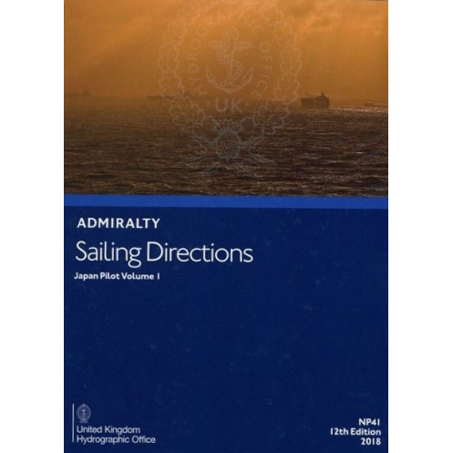 Admiralty - eNP041 - Sailing directions: Japan Vol. 1
