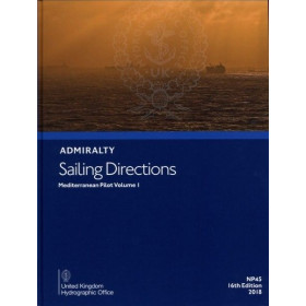 Admiralty - eNP045 - Sailing directions: Mediterranean Vol. 1