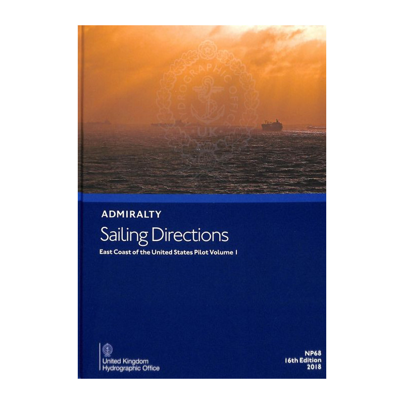 Admiralty - eNP068 - Sailing directions: East Coast of the United States Vol. 1