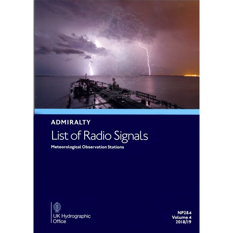 Admiralty - NP284 - List of Radio Signals Volume 4
