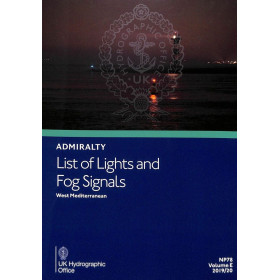 Admiralty - NP078 - List of Lights and Fog Signals - Western Mediterranean