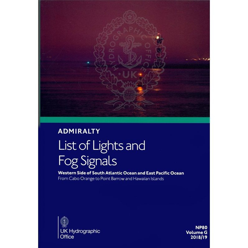 Admiralty - NP080 - List of Lights and Fog Signals - South Atlantic & East Pacific