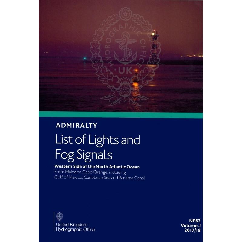 Admiralty - NP082 - List of Lights and Fog Signals - West USA & Caribbean