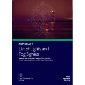 Admiralty - NP083 - List of Lights and Fog Signals - Western Pacific Ocean, South of the Equator